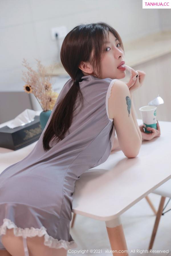 明日花桃桃  清新美女明日花桃桃 温柔可人的小女仆第17张图片